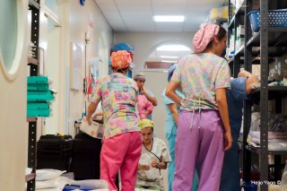 Primer día organizando