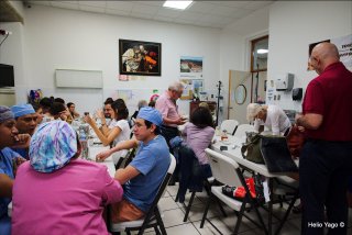 Primer día organizando