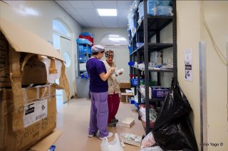 Primer día organizando