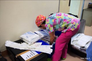 Primer día organizando