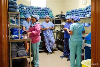 Primer día organizando