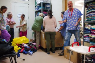 Primer día organizando