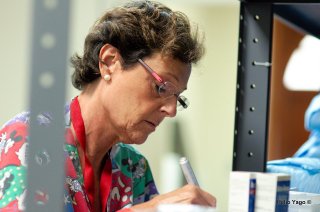 Equipo médico trabajando