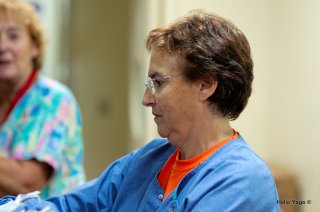 Equipo médico trabajando