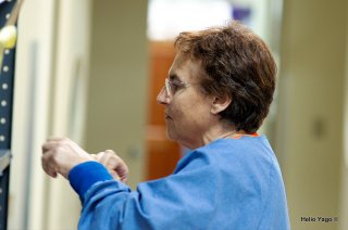 Equipo médico trabajando
