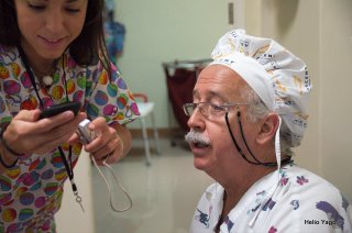 Equipo médico trabajando