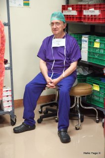 Equipo médico trabajando