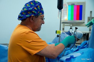 Equipo médico trabajando