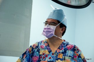 Equipo médico trabajando