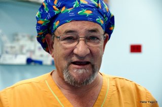 Equipo médico trabajando