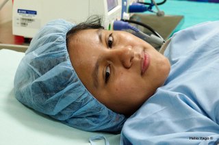 Equipo médico trabajando