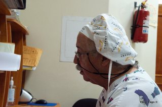 Equipo médico trabajando