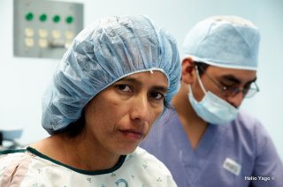Equipo médico trabajando
