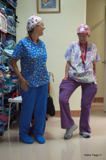 Equipo médico trabajando