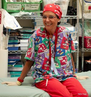 Equipo médico trabajando