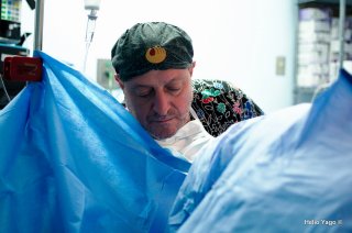 Equipo médico trabajando