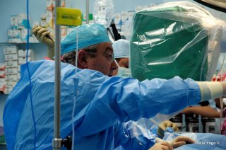 Equipo médico trabajando