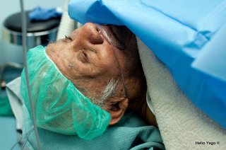 Equipo médico trabajando