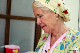 Equipo médico trabajando