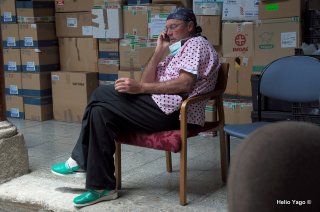 Equipo médico trabajando