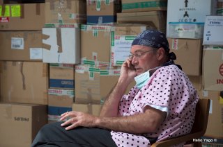 Equipo médico trabajando