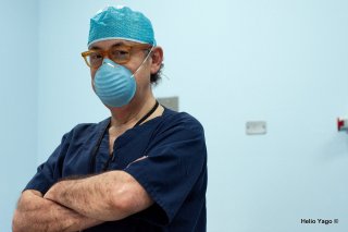 Equipo médico trabajando