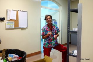 Equipo médico trabajando