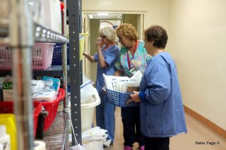 Equipo médico trabajando